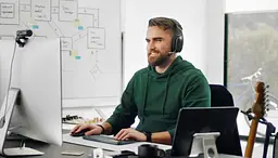 Bluetooth-гарнітура Logitech Zone Vibe 100 Wireless Graphite (981-001213) - мініатюра 9