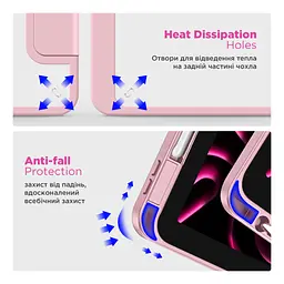 Чохол до планшета Armorstandart Y-Type PEN Xiaomi Redmi Pad 2 Pink (ARM87410) - мініатюра 7