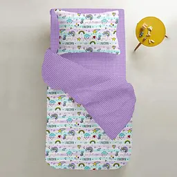 Підковдра дитяча Cosas Unicorn & Rainbow 110х140 см (UnicornRainbow_Dots_140q) - мініатюра 3