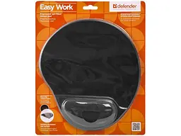 Килимок для миші Defender Easy Work Black (50905) - мініатюра 2