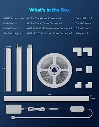 Стрічка LED Govee RGBIC 5 м, Alexa/Google, для кімнати та меблів, Wi-Fi - мініатюра 3