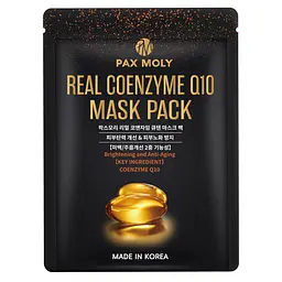 Маска тканинна Pax Moly Real Coenzyme Q10 з коензимом Q10
