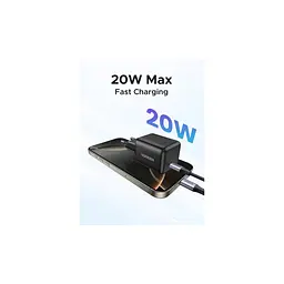 Зарядний пристрій UGREEN USB-C PD20W GaN X512 black (55553) - мініатюра 5