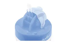 Чашка-непроливайка Nuvita з трубочкою, 200 мл, блакитний (NV1436Blue) - мініатюра 3