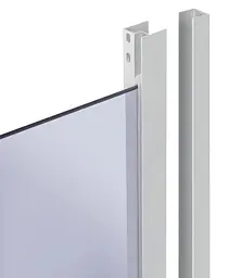 Набір Lidz Душова кабіна Latwa SC80x80.SAT.HIGH.GR напівкругла, скло тоноване 4 мм + Душовий піддон Kapielka ST80x80x41, з панеллю - мініатюра 3