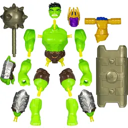 Іграшка-фігурка Hasbro Marvel MixMashers Avengers Hulk (F9266_F9270) - мініатюра 2