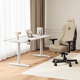 Геймерське крісло Anda Seat Kaiser 3E XL Fabric Dark Beige [AD23YC-XL-09-H-CF-H01] [148760] - мініатюра 9