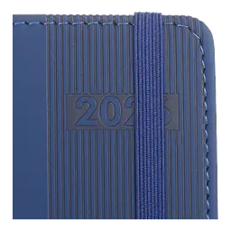 Щоденник датований Buromax Barone 2026 A6 штучна шкіра/поролон синій (BM.2578-02) - мініатюра 4