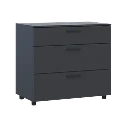 Комод Doros Торн Антрацит 3Ш 90х51.6х80 (41510161) - мініатюра 4