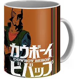 Кухоль GeekLand Ковбой Бібоп Cowboy Bebop персонажі СВ 02.08 330 мл білий - мініатюра 2