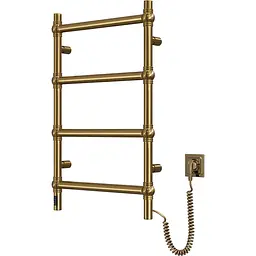 Електрична рушникосушка Navin Retro 500x800 Sensor права, бронза 12-228153-3680, Бронза, Праве, Електронний - мініатюра 3