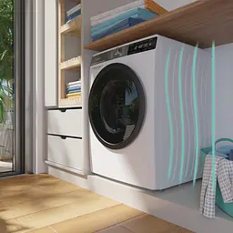 Пральна машина Gorenje з фронтальним завантаженням WEI82SDS, 8кг, 1200, A+++, Пар, глибина 55см, Дисплей, Білий (WEI82SDS) - мініатюра 2