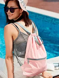 Рюкзак 90FUN NINETYGO Lightweight Urban Drawstring Backpack Pink [83215] - мініатюра 3