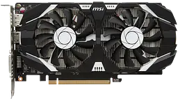 Відеокарта GeForce GTX 1050 Ti 4GB MSI OC (GTX 1050 TI 4GT OC) Б/В - мініатюра 2