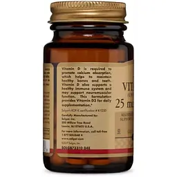 Вітамін D3 Solgar Cholecalciferol 25 мкг 90 таблеток - мініатюра 4