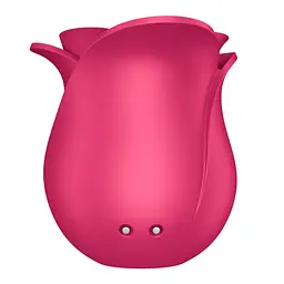 Вакуумний стимулятор клітора з вібрацією Satisfyer Pro 2 Classic Blossom 7 см рожевий - мініатюра 3