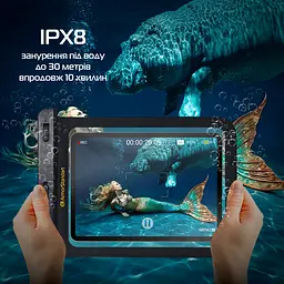Водонепроникний чохол для планшета та документів, універсальний, IPX8 занурення до 30м, захист від води, захисний кейс від піску та пилу, для підводної зйомки, плавання, дайвінгу, пляжу та подорожей, оригінал ArmorStandart (ARM84420) - мініатюра 3