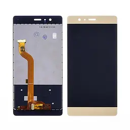 Дисплей для Huawei P9 2016 із золотистим тачскрином