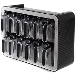 Набір спецівниць Violet House 0440 Spice Black White 12 шт. чорний (0440 BLACK WHITE 12 шт) - мініатюра 2