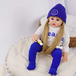 Силіконова колекційна лялька реборн reborn дівчина фібі Reborn Dolls det0018821 - мініатюра 2