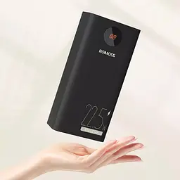 Зовнішній акумулятор Romoss PEA40PF 40000mAh 22.5W Black [PEA40-152-2133H] [120778] - мініатюра 5