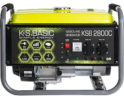 Генератор бензиновий Konner&Sohnen Basic 2.5/2.8 кВт KSB 2800C
