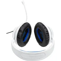 Навушники  JBL HF Stereo Quantum 100P Console (JBLQ100PWHTBLU) White UA - мініатюра 6