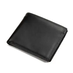 Класичне чорне шкіряне портмоне Tiding Bag M39-1023-3A