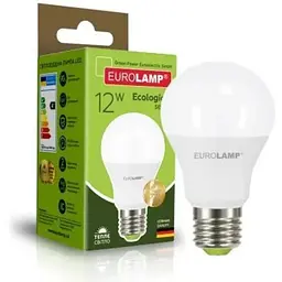 Лампочка Eurolamp LED А60 12W E27 3000K 220V (LED-A60-12273(P))