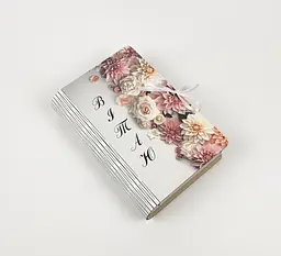 Коробка-книга "Вітаю" з квітами - мініатюра 2