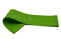 Резинка для фітнесу PowerPlay 4114 Mini Power Band 0.8 мм Light Зелена (5.5 кг) (PP_4114_Green_Light) - мініатюра 4