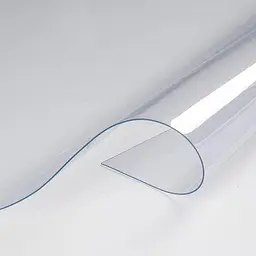 М'яке скло Прозора силіконова скатертина на стіл Soft Glass Захист для меблів 2.8х1.5 м (товщина 0.5 мм) - мініатюра 7