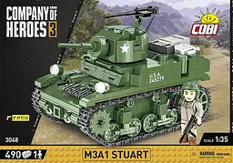 Конструктор COBI танк 1:35 M3A1 STUART 3048 - мініатюра 8