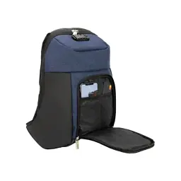 Рюкзак шкільний Optima 17" USB унісекс Синій (O96914-02) - мініатюра 3