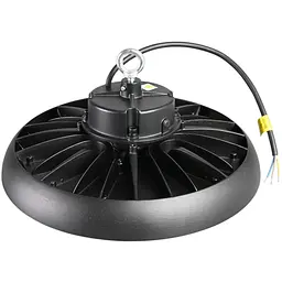 LED світильник Videx 200W 5000K 36000Lm висотний ХайБей чорний (VL-HB01-2005B) - мініатюра 4