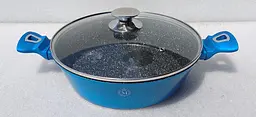 Сотейник Meisterklasse MK-1047 blue marble 28см 3,6л - мініатюра 8