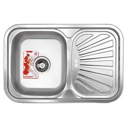 Кухонна мийка Zerix Z7549-08-180D decor ZX1607, Decor