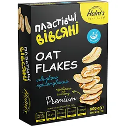 Уцінка. Пластівці вівсяні Holm's light food 800 г 