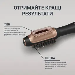Фен-щітка Rowenta CF9840F0 (7053687) - мініатюра 4
