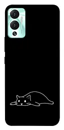TPU чохол Demsky Lazy cat для Infinix Hot 12 Play