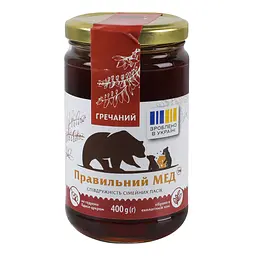 Мед Правильний мед Гречаний, 400 г (924740) - мініатюра 5
