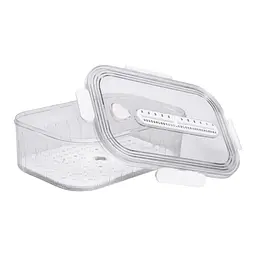 Контейнер для зберігання продуктів 32.5*22.5*11 см, білий Yiwu HP-27-2 - мініатюра 21