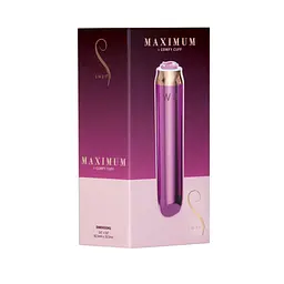 Віброкуля Swan Maximum + Comfy Cuff Pink, суперпотужна, різна інтенсивність, силіконова манжета - мініатюра 8