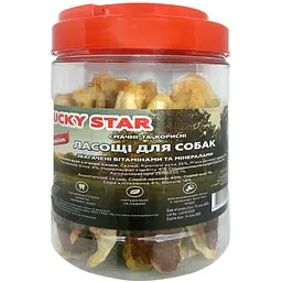 Ласощі для собак Lucky Star Кроляче вухо з м'ясом качки 200 г (DM024S) - мініатюра 3