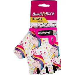 Велорукавиці дитячі Bimbo Bike Kids єдиноріг 8-10 років розмір L (90962/1-IS)