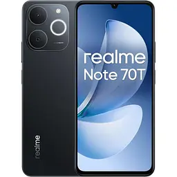 Смартфон Realme Note 70T 4/128GB Black (Global) no charger