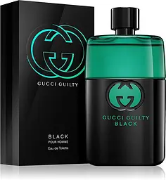 Оригінал Gucci Guilty Black Men Тестер 90 мл Туалетна вода - мініатюра 2