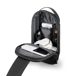Рюкзак на одне плече Mark Ryden MR7510 із USB-портами (Чорний) - мініатюра 3