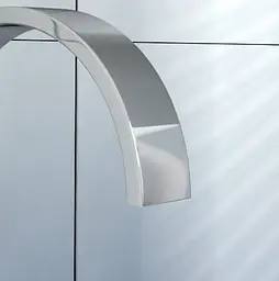 Змішувач для ванни підлоговий Kohlman Axis chrome QF1165N Хром - мініатюра 3