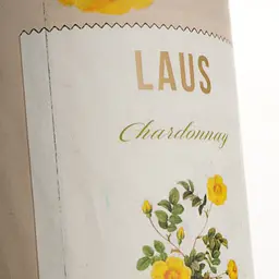 Вино Laus Chardonnay Wrapped біле сухе 0.75 л - мініатюра 3